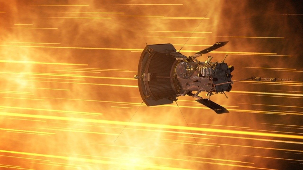 Several spacecraft are currently investigating the Sun including Parker Solar Probe, STEREO, Solar Orbiter, SOHO, Solar Dynamics Observatory, Hinode, IRIS, and Wind.